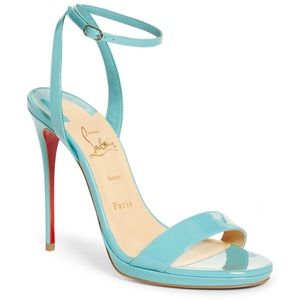 CHRISTIAN LOUBOUTIN Loubi Queen 120 leather Sandal